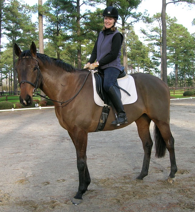 Lori and Turner love their riding together